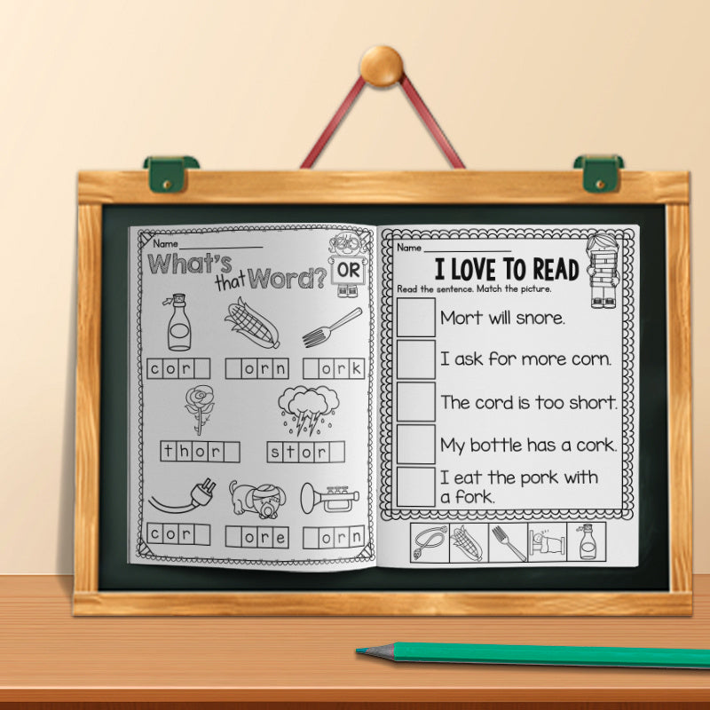 Phonics Workbook for Youngsters: Master 'OR' Sound Families with Fun Activities