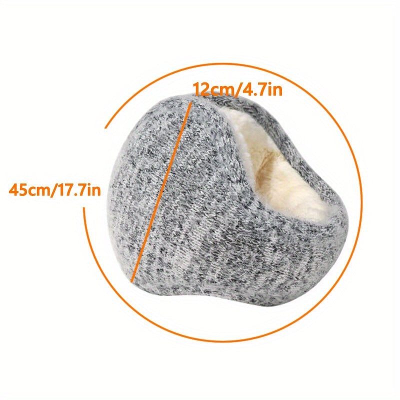 Ear Muffs Winter Warmers Fluffy Lining 68F Resistance