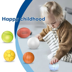 Soft Silicone Baby Grabbing Balls Set