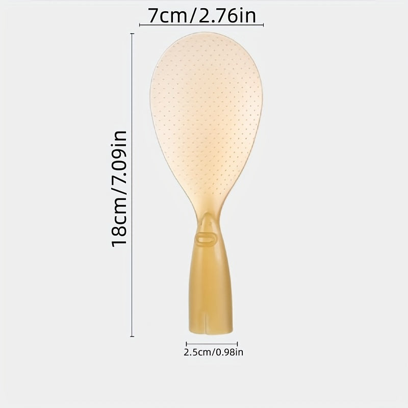 Non Stick Rice Paddle Spoon Heat Resistant Kitchen Gadget