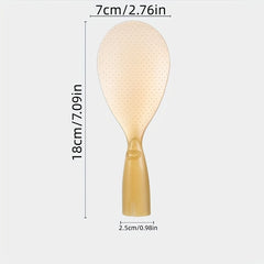 Non Stick Rice Paddle Spoon Heat Resistant Kitchen Gadget