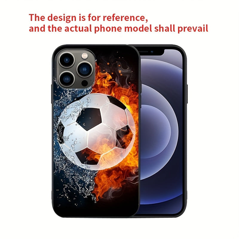 Football Print Full Body Protective Phone Case For iPhone Pro Max