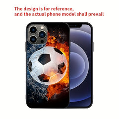 Football Print Full Body Protective Phone Case For iPhone Pro Max
