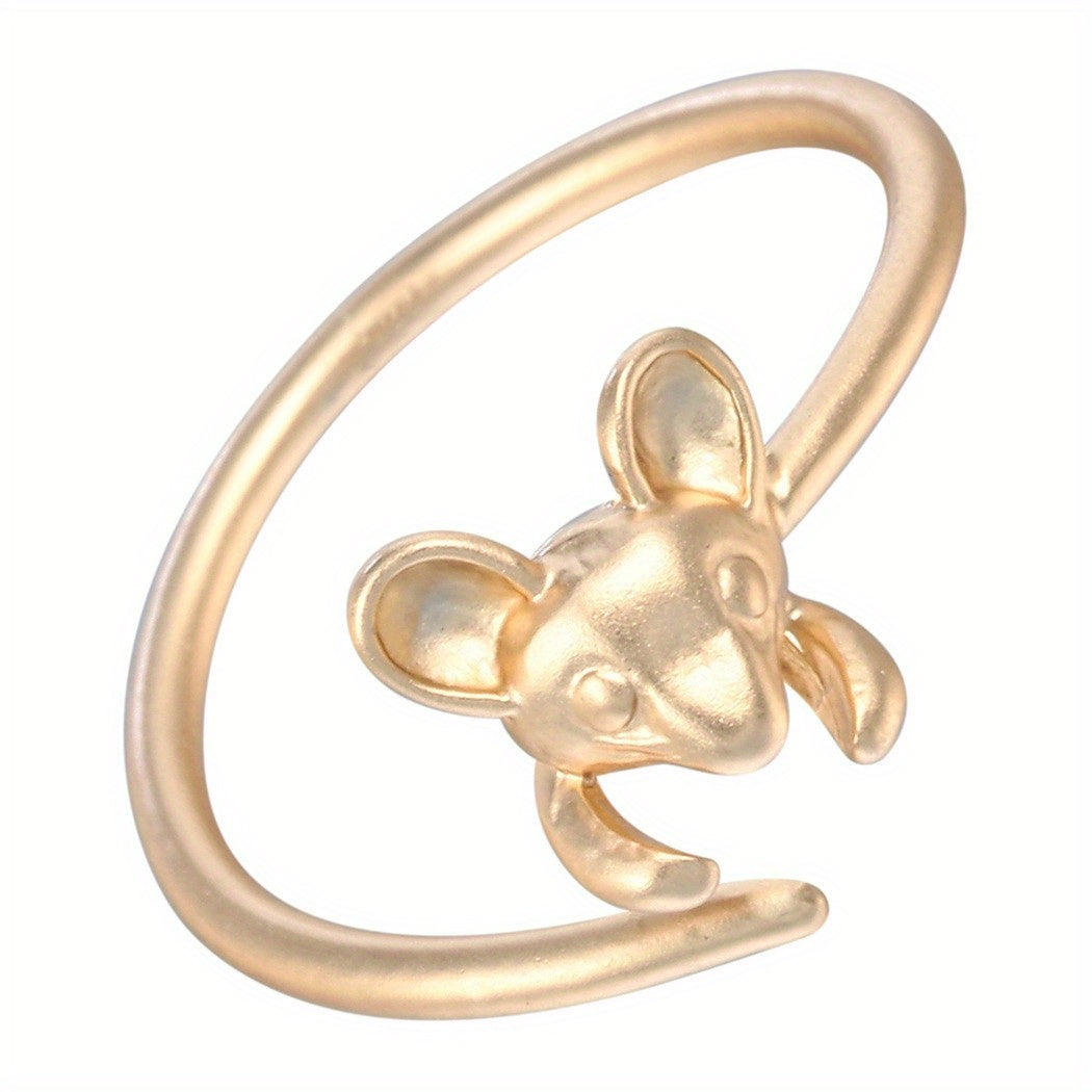 Wing Angel Ring Mouse Fox Wedding Couple Party Ring