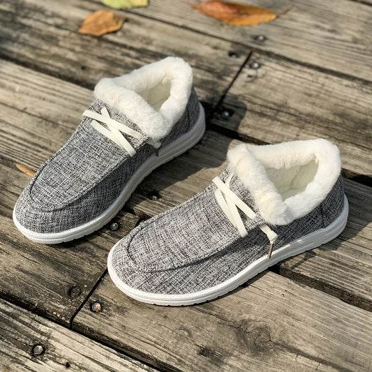 Winter Snow Boots Women's Ankle Boots Warm Plush Shoes