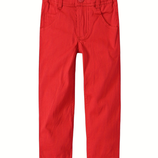 Boys' Cotton Sports Pants for Outdoor Adventures