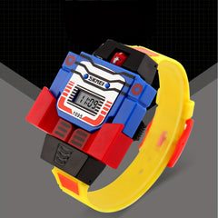 Robot Kids Electronic Watch Boys Girls Fun Watch