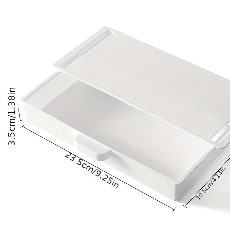 Office Desk Storage Drawer Box Non Punching Adhesive Organizer
