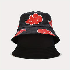 Anime Cloud Sunshade Bucket Hat for Outdoor Sports