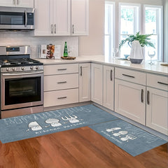 Grey Background Runner Rug Crystal Velvet Carpet Tableware Pattern Floor Mat