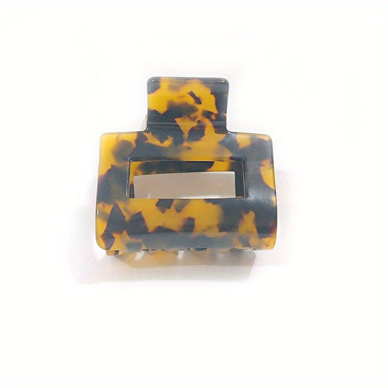 Acetic Acid Hair Claw Square Large Shark Claw Ponytail Holder Hair Accessories