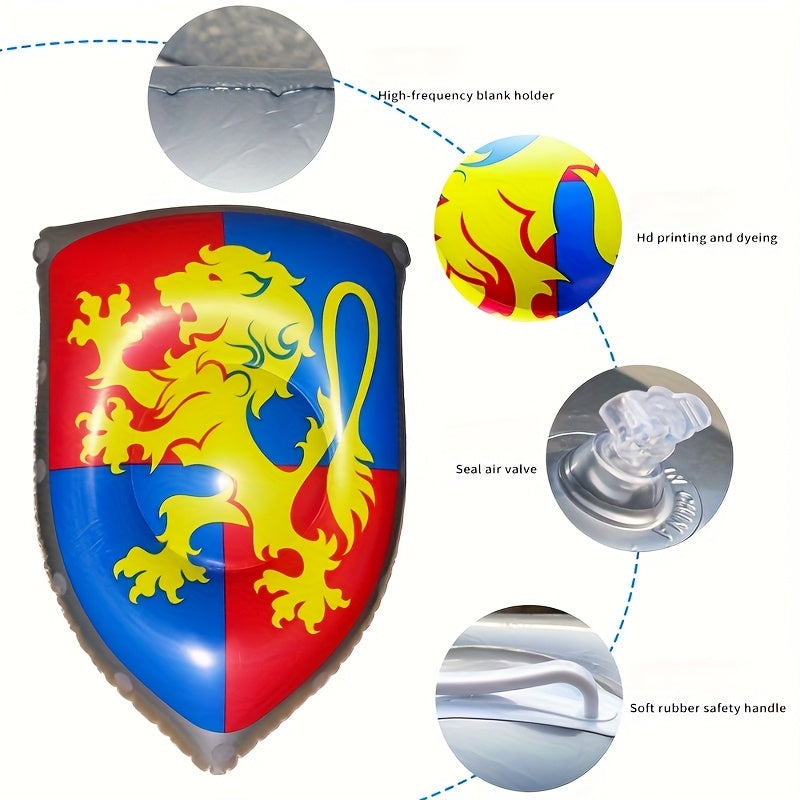 2pcs Inflatable Sword and Shield Set for Sword Games and Party Props