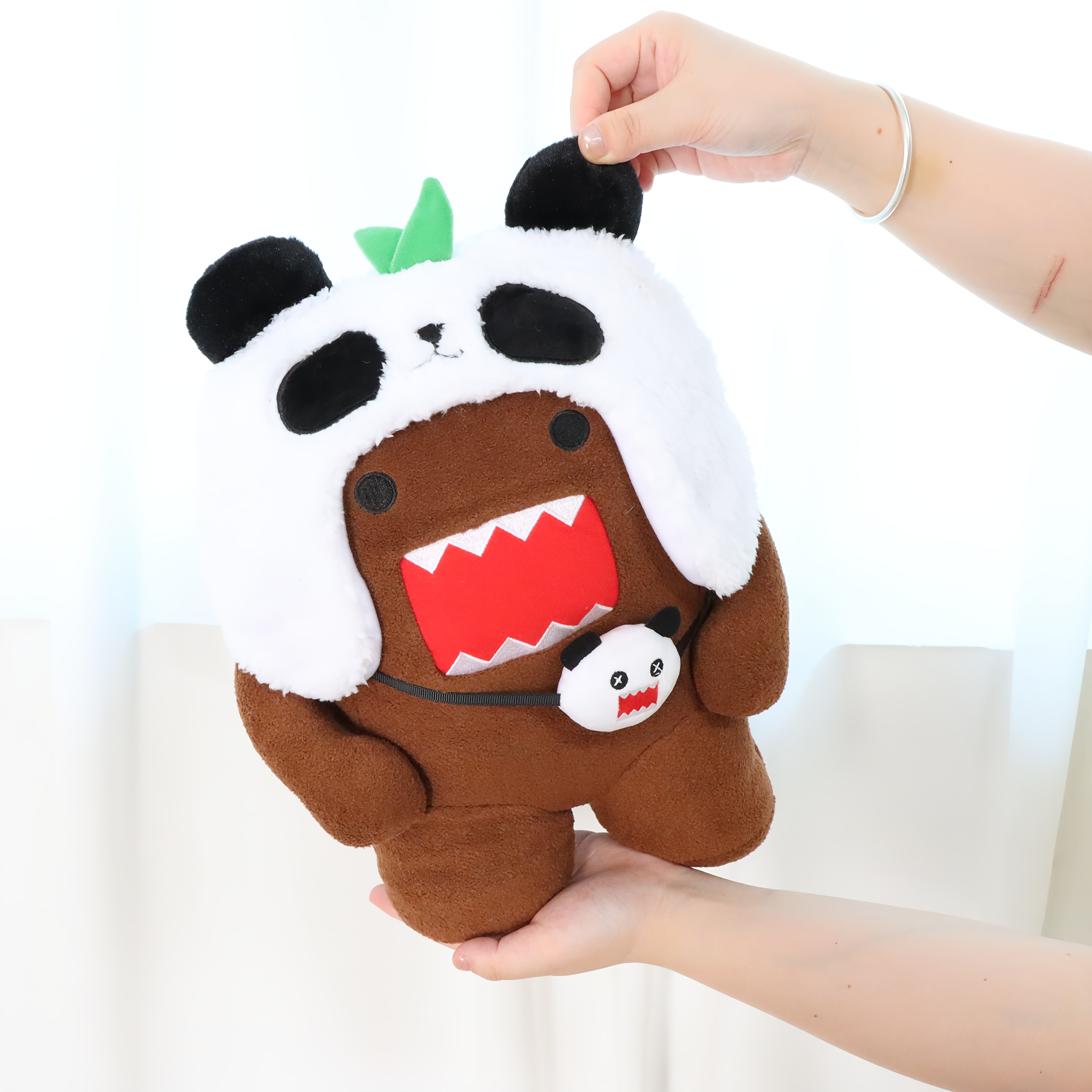 Domo Kun Plush Toy Soft Stuffed Animal Bedtime Birthday Gift for Ages 0+