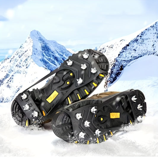 Non Slip Gripper Spike Ice Traction Cleats with 8 Steel Studs Crampons