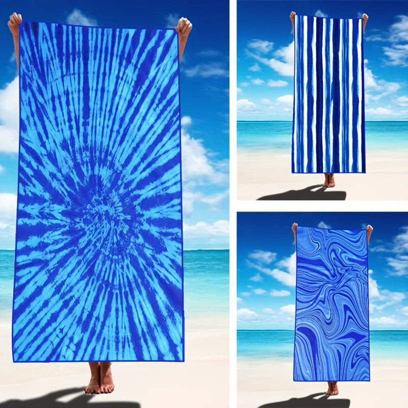 Microfiber Beach Towel Quick Drying Soft Absorbent Sandproof Lightweight