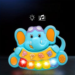 Interactive Elephant Piano Toy for Toddlers Learning Toy