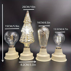 Retro Classic Electroplating G80 Christmas Tree Night Light
