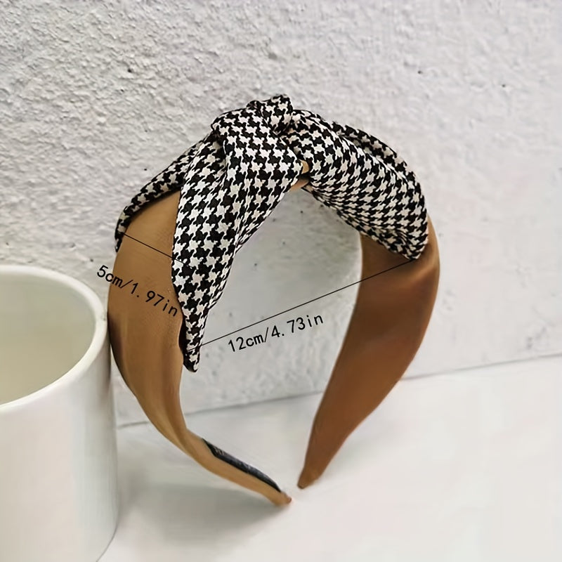 Leopard Pattern Wide Headband Y2K Hair Accessories