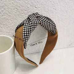 Leopard Pattern Wide Headband Y2K Hair Accessories