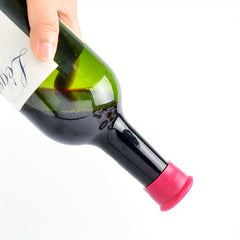 10pcs Silicone Bottle Caps Reusable Wine Stoppers Kitchen Accessory