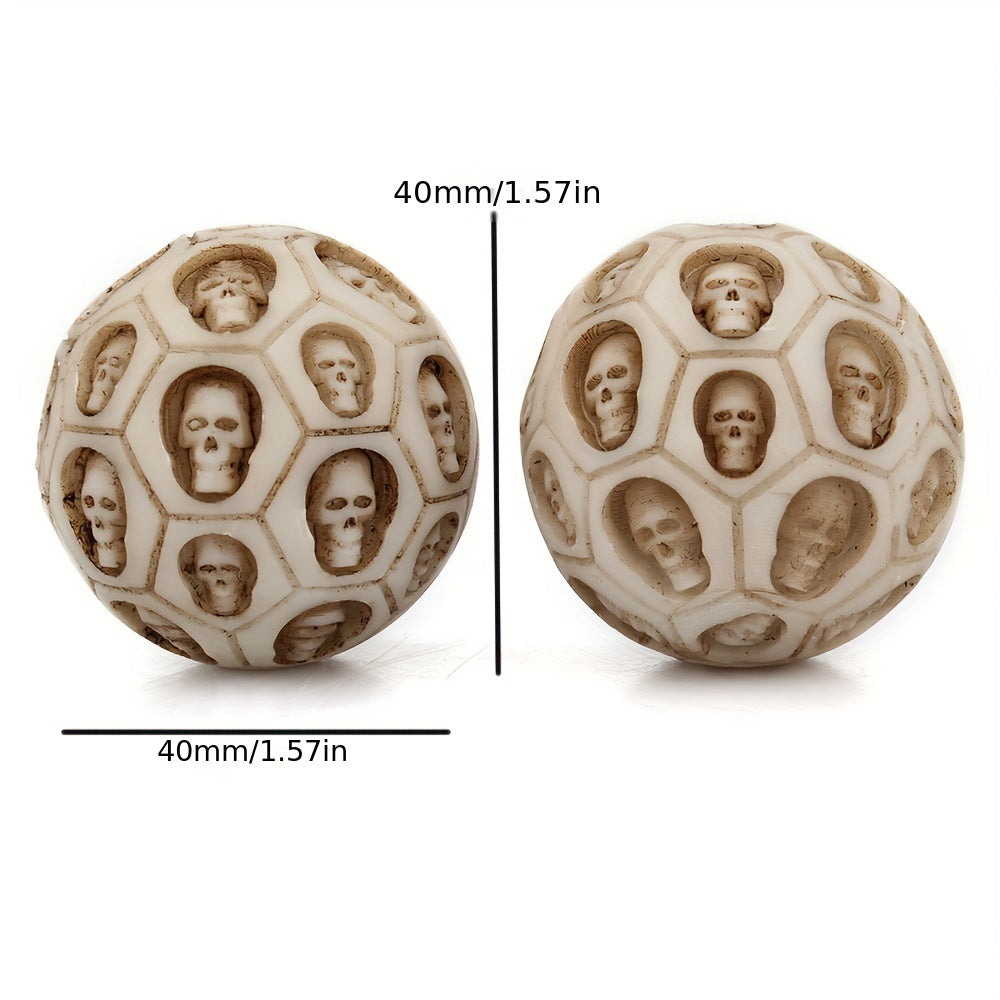 2pcs Set Skull Handball for Muscle Relaxation & Fitness