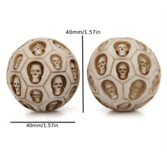2pcs Set Skull Handball for Muscle Relaxation & Fitness