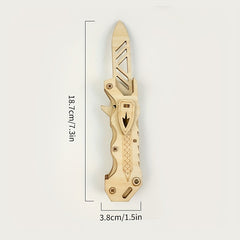 3D Wooden Puzzle DIY Model Halloween Christmas Toy Gift