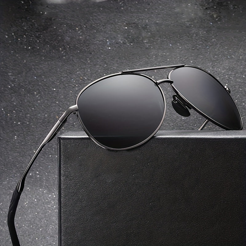 Men's Polarized Sunglasses Vintage Glasses UV Protection