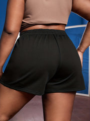  Casual Shorts Women's High Rise Elastic Drawstring Shorts