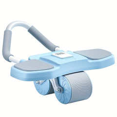 Ab Roller Wheel With Elbow Support & Timer
