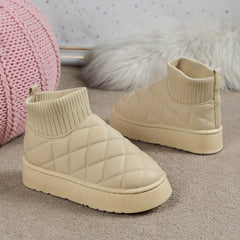 Women's Winter Snow Boots Cozy Non slip Outdoor Shoes
