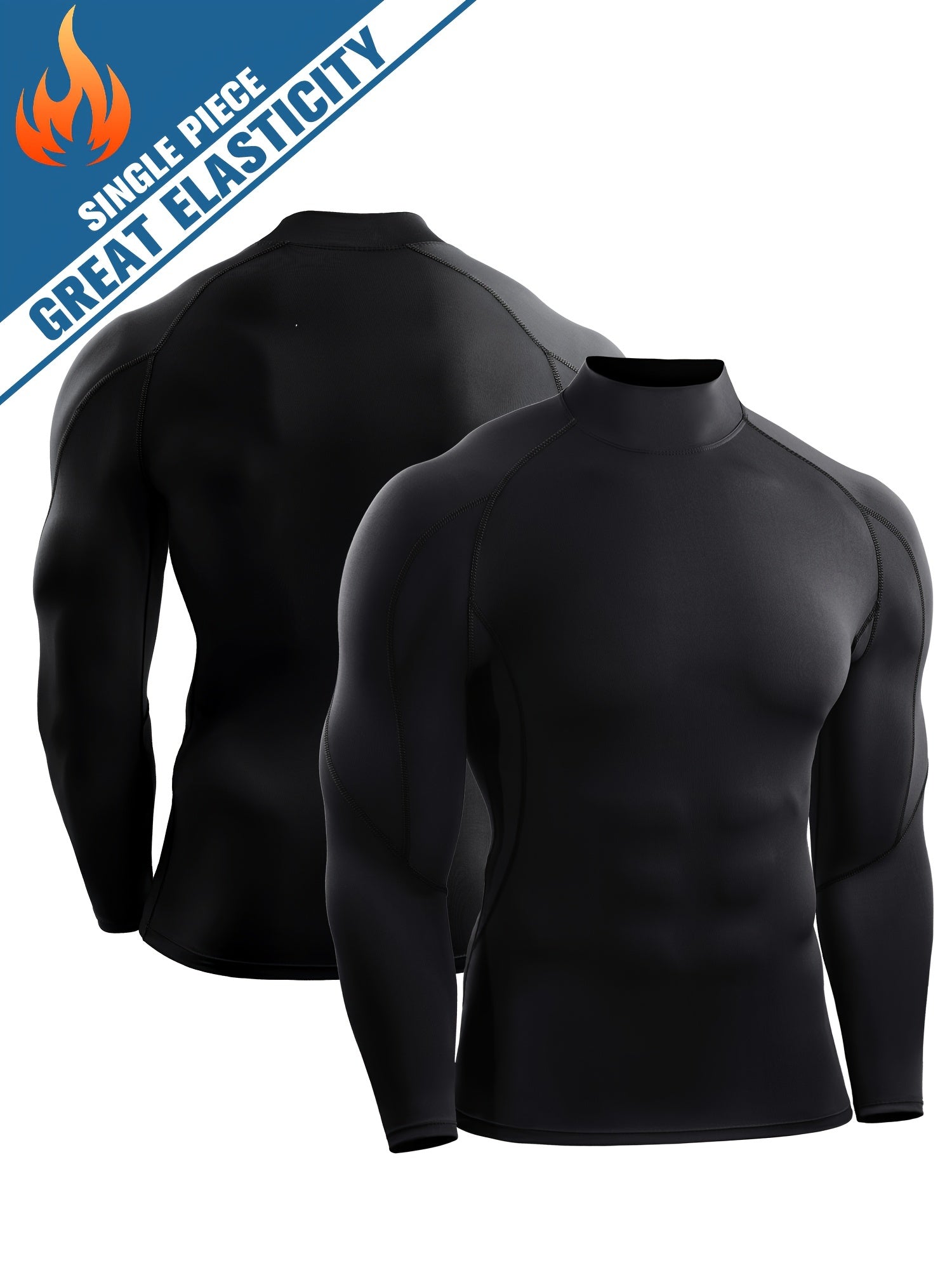 Men's Quick Drying Long Sleeve Crew Neck Shirt