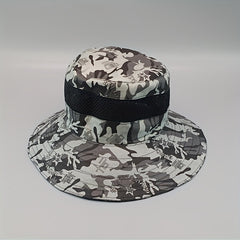 Men's Sunscreen Large Brim Sun Hat Outdoor Travel Fishing Hat