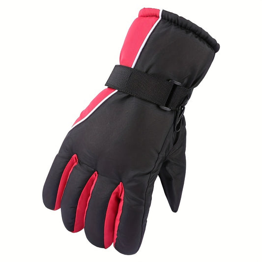 Warm Waterproof Windproof Cycling Gloves for Outdoor Activities