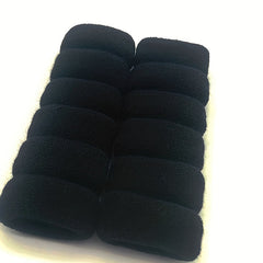 6pcs Soft Hair Tie Towel Cloth Hair Rope Ponytail Holder Women Girls Accessories