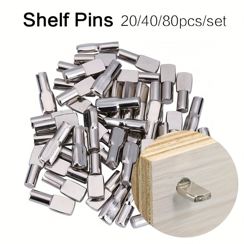 Cabinet Shelf Pegs Kitchen Shelf Clips Bracket Support Pegs - 20 40 80pcs