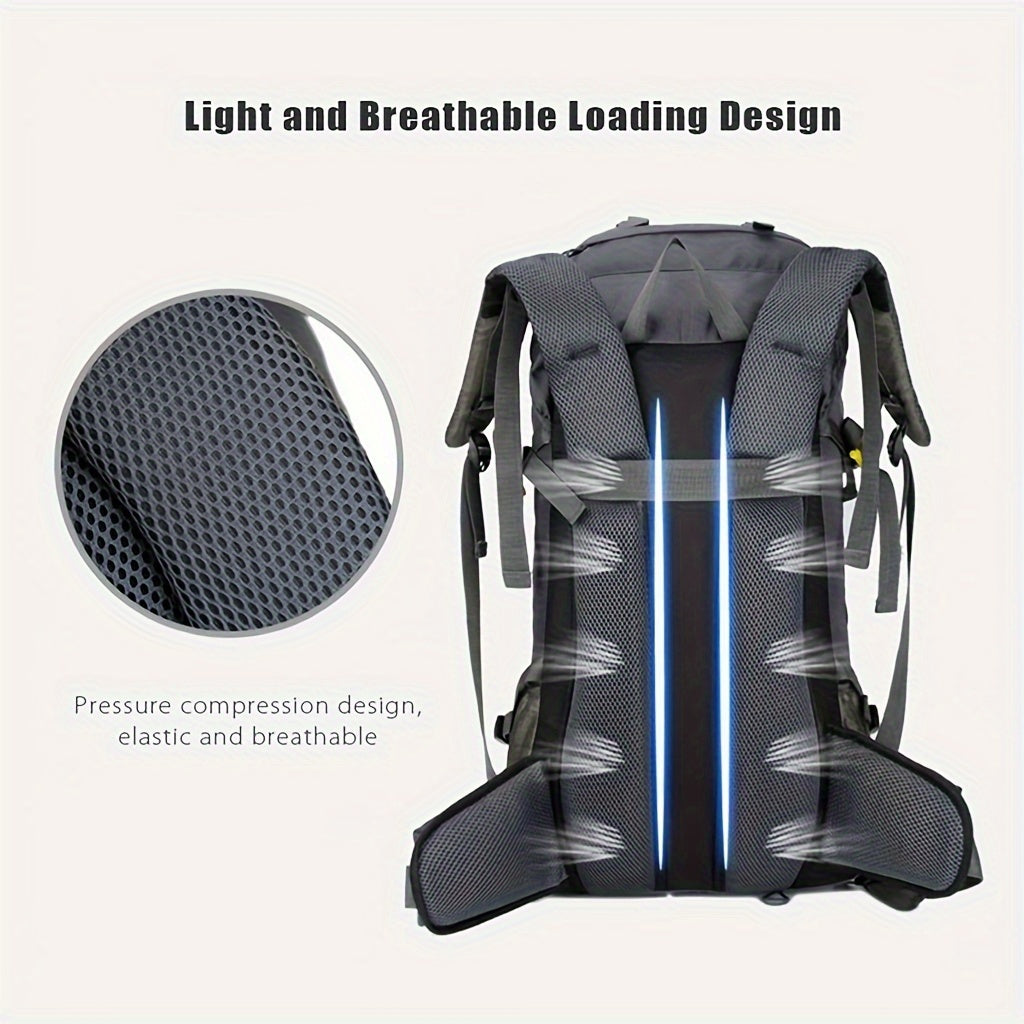 Waterproof Hiking Backpack Camping Mountaineering Climbing Bag