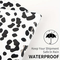 Aluminium Foil Pouch Plastic Mailing Bag Waterproof Leopard Pattern