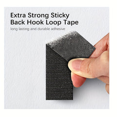 12pcs Hook Loop Tape 2 X 10 Double Sided Adhesive Sticky Tape