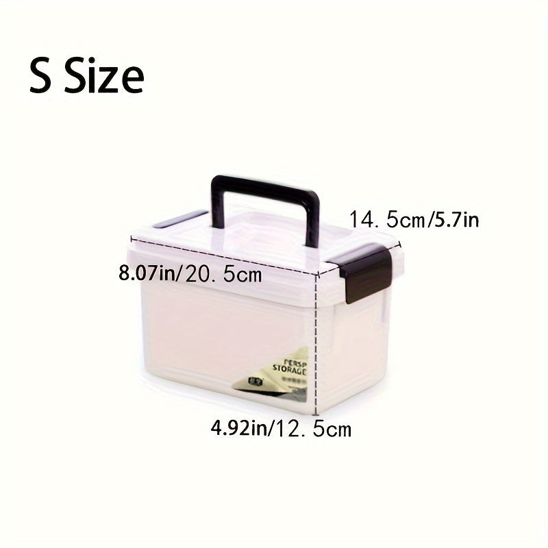 Portable First Aid Box Medicine Pill Organizer Storage Box Two Sizes