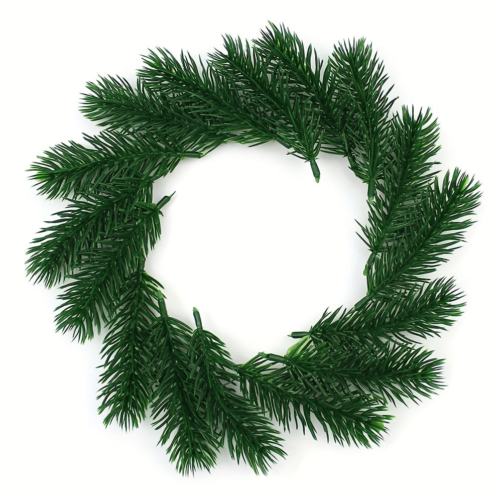 20Pcs Mini Artificial Pine Needles Garland for Christmas Party Decorations