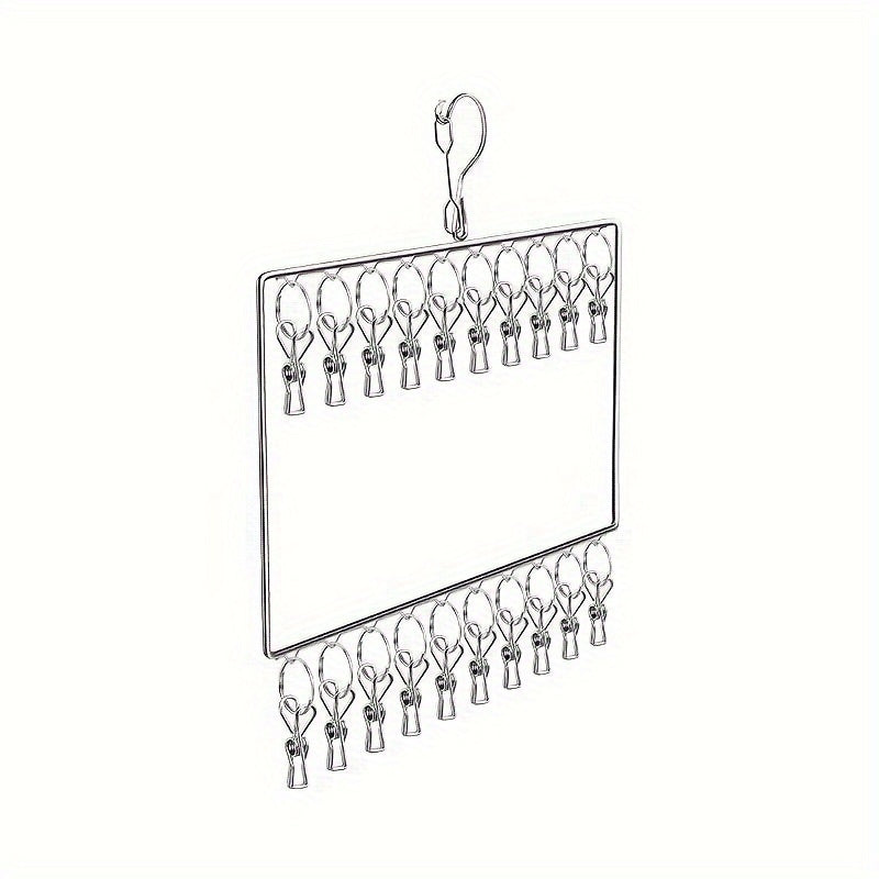 Stainless Steel Socks & Underwear Drying Rack Wind & Rust Resistant