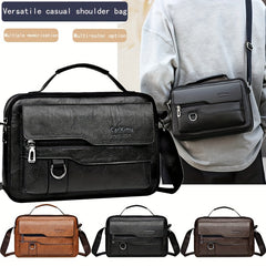 Large Waterproof Briefcase for Men Spacious & Durable Zippered Document Carrier