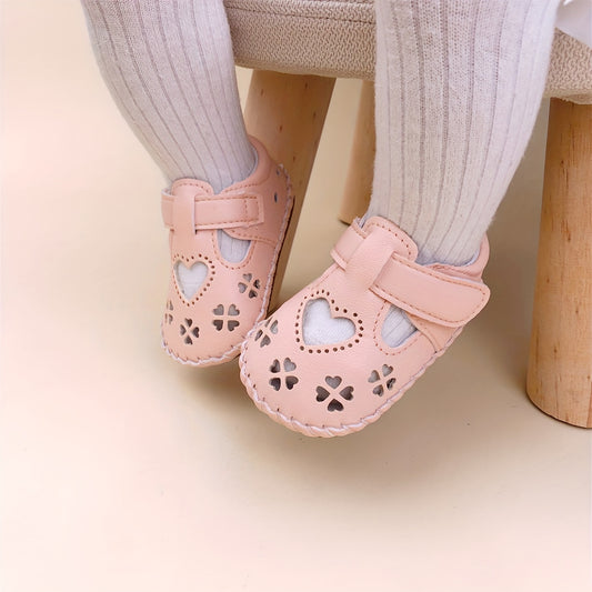 Solid Sandals For Baby Girls Lightweight Breathable Anti Slip Sandals