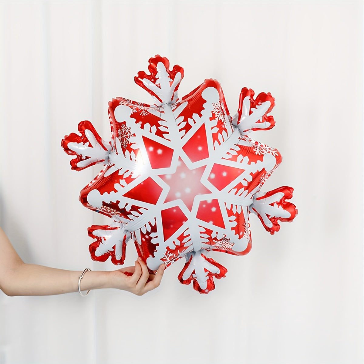 Christmas Snowflake Foil Balloon Winter Theme Party Decoration