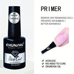 10ML High Gloss Diamond Top Coat Nail Gel