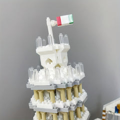 Leaning Tower Of Pisa Building Blocks 3D Assembly Toy Gift
