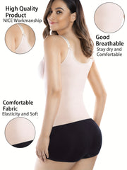 Zipper Shaping Cami Tops Waist Trainer Tummy Control