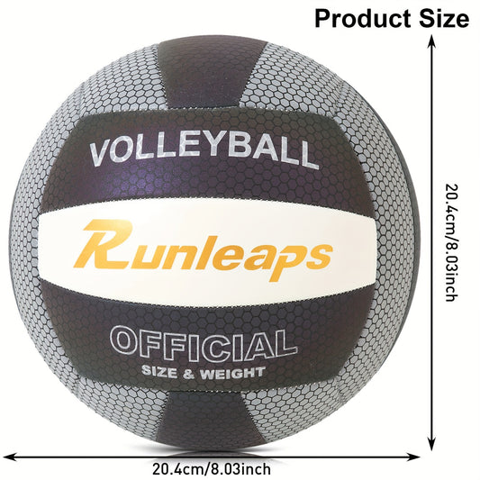 Size 5 Holographic Reflective Volleyball for Indoor & Outdoor Training