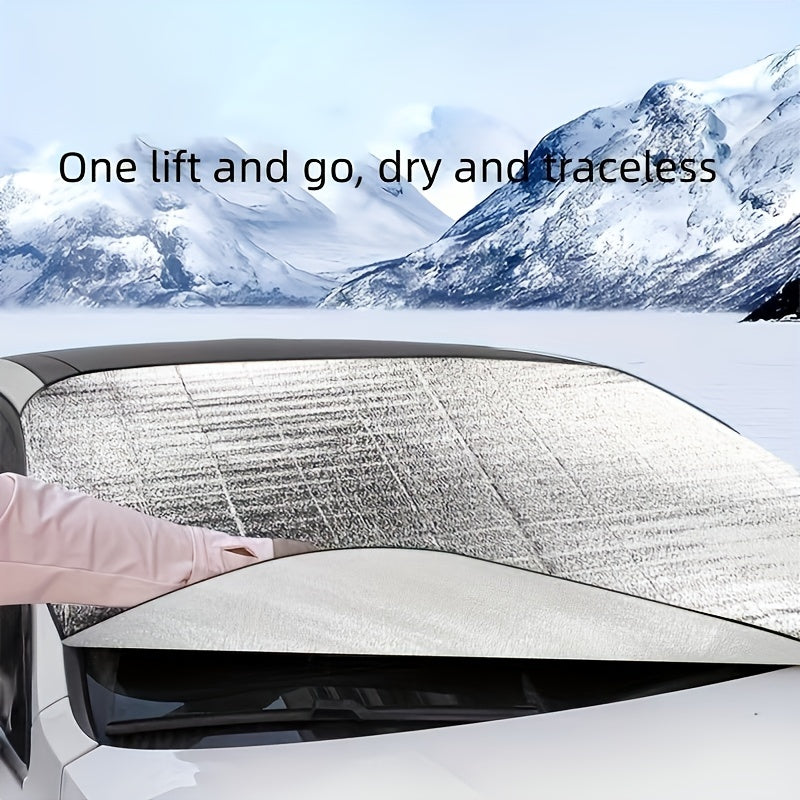 Car Glass Snow Shield Sun Visor Windshield Protector